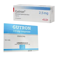 Фото Гутрон (Мидодрин) таблетки 2,5мг №20